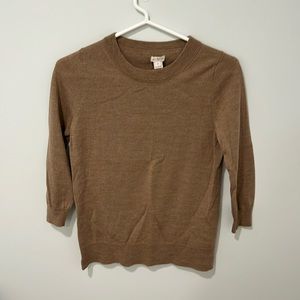 I crew factory teddie sweater. Size Small